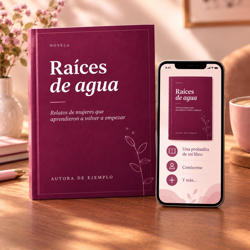 Libro y su experiencia digital en el celular
